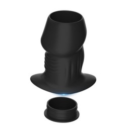 FUKR Plug Tunnel avec Bouchon Euhlo L 7.5 x 5 cm Noir